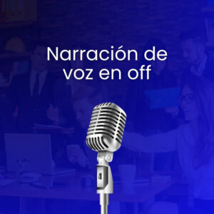 Narración de voz